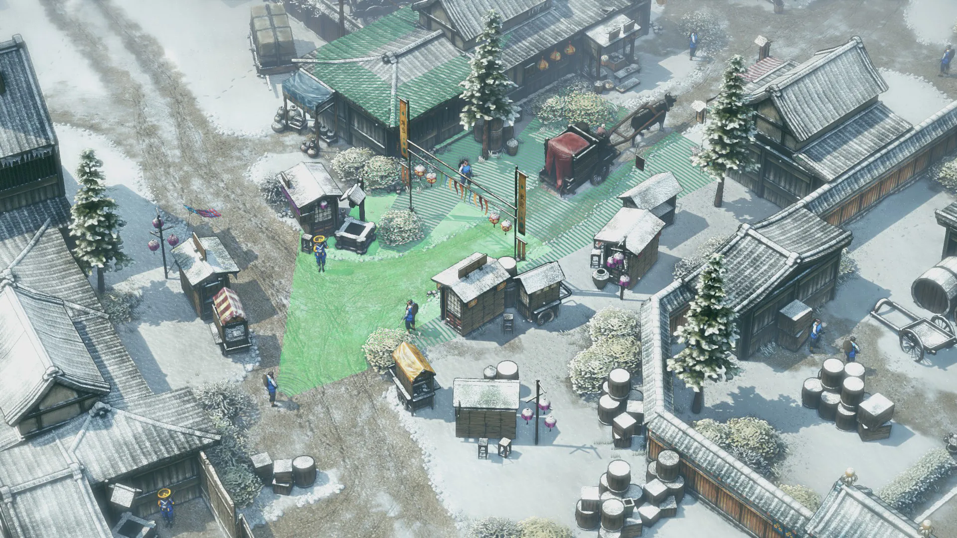 Shadow Tactics: Blades of the Shogun Gameplay 2