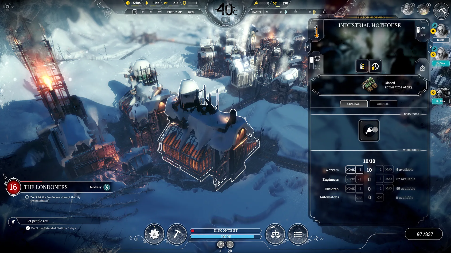 Frostpunk Gameplay 1
