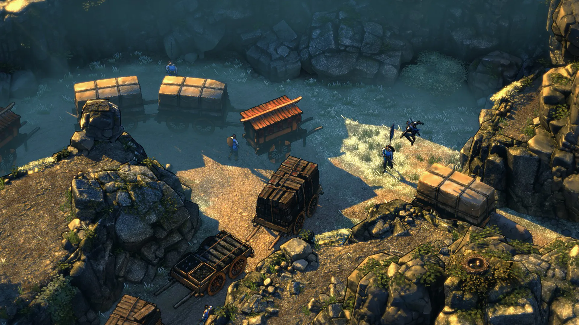 Shadow Tactics: Blades of the Shogun Gameplay 1