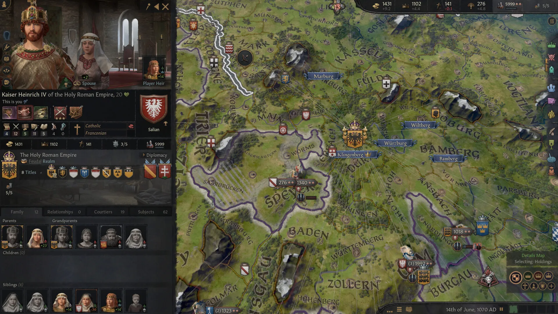 Crusader Kings III Gameplay 1
